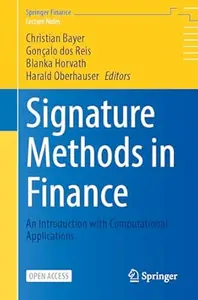 Signature Methods in Finance