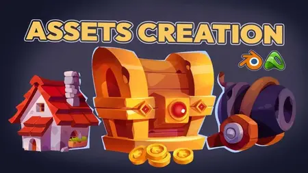 Game Asset Creation: Modeling & Texture Painting in Blender
