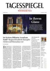 Der Tagesspiegel - 08 Dezember 2024