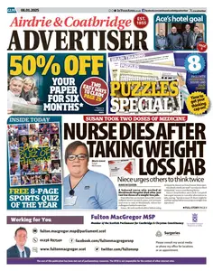 Airdrie & Coatbridge Advertiser - 8 January 2025