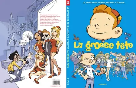 Une Aventure De Spirou Et Fantasio - Tome 8 - La Grosse Tête