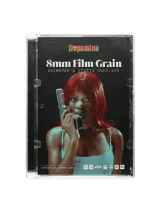 Dopamine Frame - 8Mm Film Grain Overlays