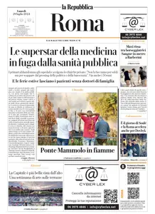 la Repubblica Roma - 29 Luglio 2024