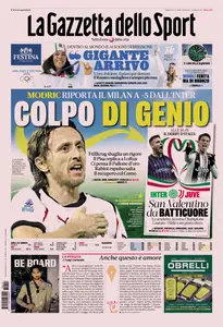 La Gazzetta dello Sport - 14 Febbraio 2026
