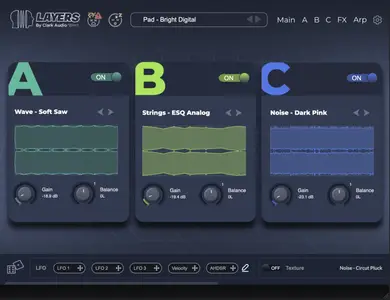 Clark Audio Layers Pro v1.0 Incl Sample Library WiN MAC