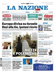 La Nazione Prato - 27 Giugno 2025