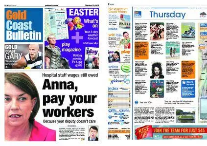 The Gold Coast Bulletin – April 01, 2010