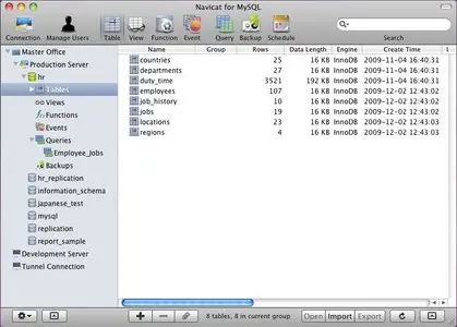Navicat for MySQL Enterprise 9.0.12
