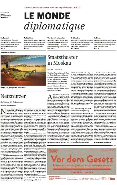Le Monde diplomatique Januar 2012