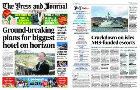 The Press and Journal Highlands and Islands – March 29, 2018