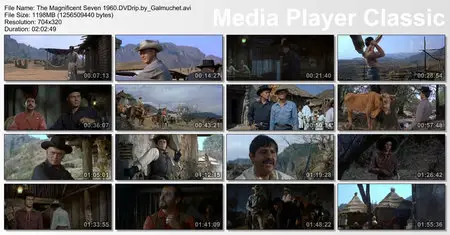 Les 7 Mercenaires (The Magnificent Seven) [DVDrip] 1960 Re-post