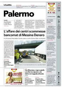 la Repubblica Palermo - 20 Aprile 2018
