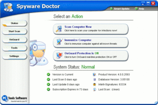 Spyware Doctor v4.0.0.2618