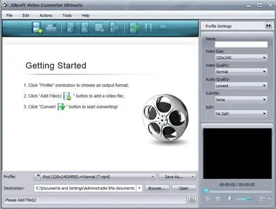 Xilisoft Video Converter Ultimate 5.1.39.0305