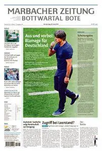 Marbacher Zeitung - 28. Juni 2018