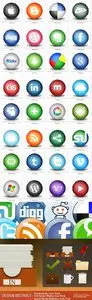 Icon Pack Orb Social Media Productivity and Bubbles