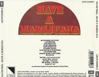 David Peel & The Lower East Side - Have A Marijuana (1968) {1991 Linea}