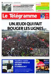 Le Télégramme Landerneau - Lesneven – 20 janvier 2023