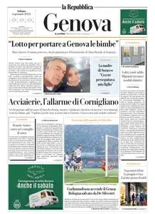 la Repubblica Genova - 6 Gennaio 2024