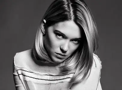 Lea Seydoux by Laurent Humbert for Grazia France March 2015