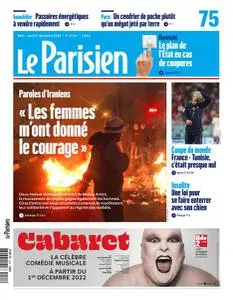 Le Parisien du Jeudi 1er Décembre 2022