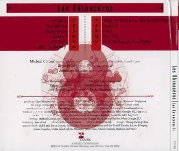 Les Rhinoceros - Les Rhinoceros II (2013) {Tzadik TZ 7808}