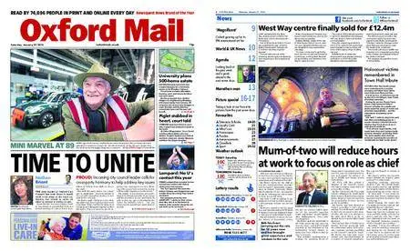 Oxford Mail – January 27, 2018