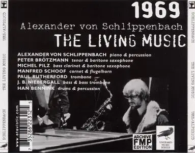 Alexander von Schlippenbach - The Living Music (1969) {Atavistic UMS/ALP231CD rel 2002}