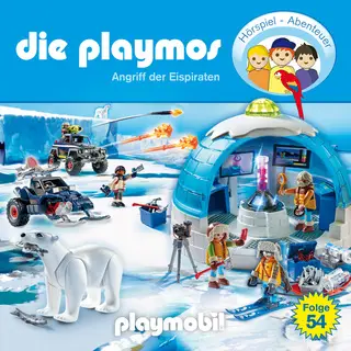 «Die Playmos - Folge 54: Angriff der Eispiraten» by Florian Fickel,David Bredel