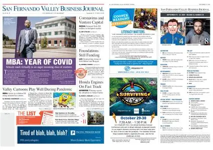 San Fernando Valley Business Journal – September 14, 2020