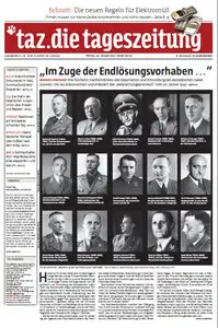 Tageszeitung TAZ vom 20 Januar 2012