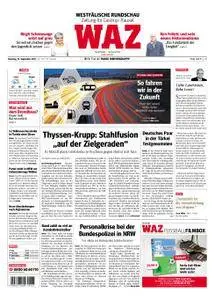 WAZ Westdeutsche Allgemeine Zeitung Castrop-Rauxel - 12. September 2017