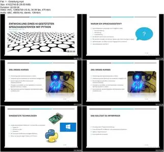 Entwicklung eines KI-gestützten Sprachassistenten mit Python