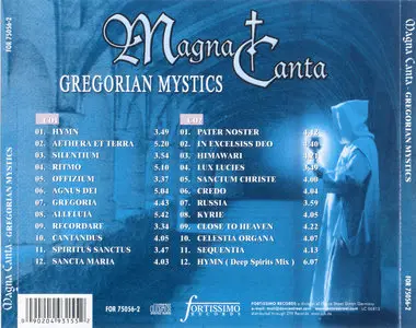 Magna Canta - Gregorian Mystics (2004) 2CDs