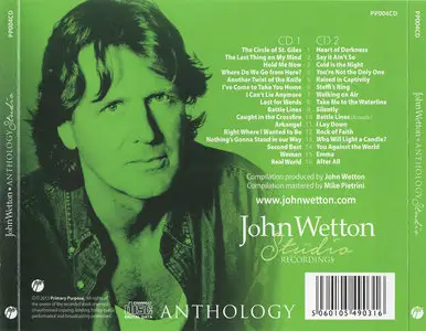 John Wetton - The Studio Recordings Anthology Vol 1 (2015)