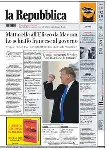 la Repubblica - 16 Febbraio 2019