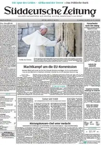 Süddeutsche Zeitung vom Dienstag, 27. Mai 2014