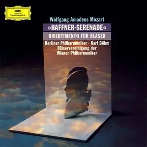Karl Böhm, Berliner Philharmoniker ‎- Mozart: Haffner-Serenade, Divertimento für Bläser (1990)