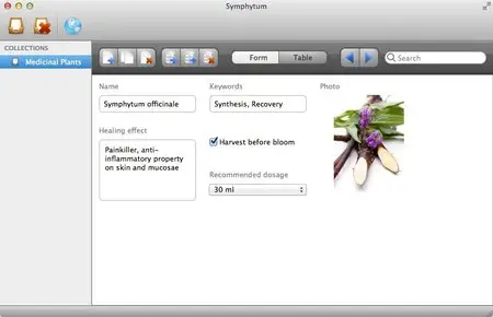 Symphytum 1.0 build 2