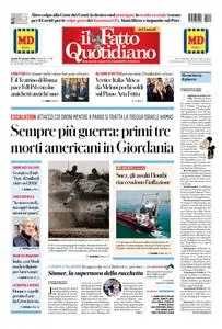 Il Fatto Quotidiano - 29 Gennaio 2024