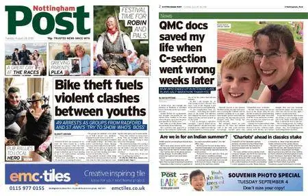 Nottingham Post – August 28, 2018