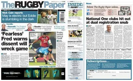 The Rugby Paper – July 01, 2018