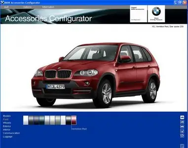 BMW Accessories Configurator v8.0 (2009)