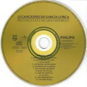 Paco de Lucia & Ricardo Modrego - 12 Canciones de Garcia Lorca para Guitarra (1965) {2010 Nueva Integral Box Set CD 02of27}