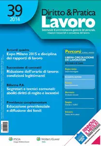 Diritto e Pratica del Lavoro N.39 - 2014