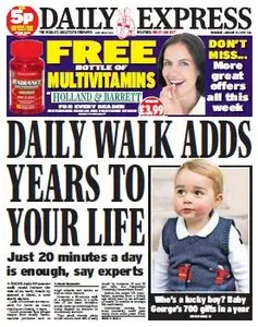 Daily Express - 15 Thursday January 2015