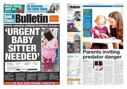 The Gold Coast Bulletin – August 15, 2013