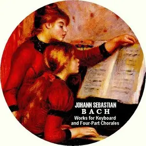 CD SHEET MUSIC Bach: Works for Keyboard & Four-Part Chorales