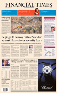 Financial Times Europe – 28 January 2019