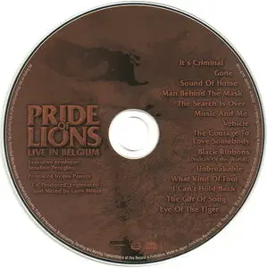Pride Of Lions - Live In Belgium (2006) [Japanese Ed.] 2CD